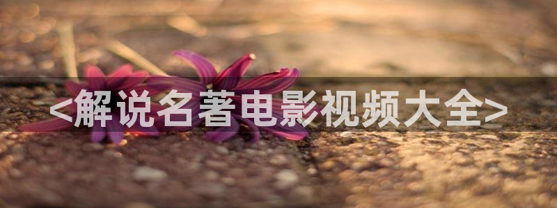 星空视频影视大全：<解说名著电影视频大全>